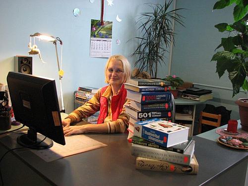 Merle Rang Vastemõisa raamatukogust