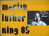 Näituse Martin Luther King 85 pealkiri